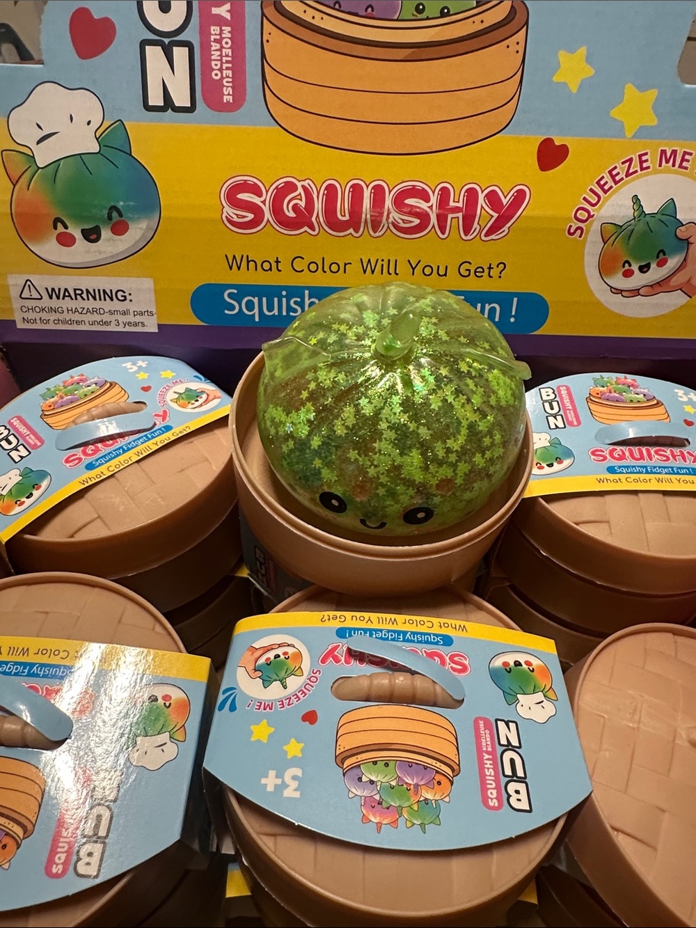 Squishy Squeeze Cute Green dumplings